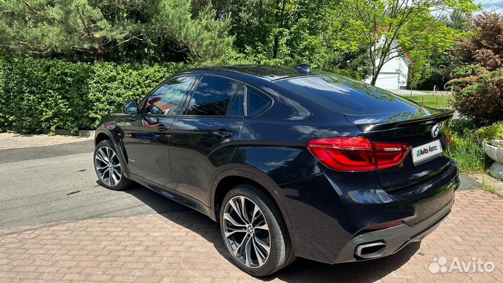 BMW X6 3.0 AT, 2017, 120 000 км