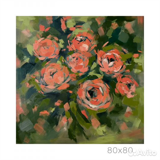 Картина маслом на холсте