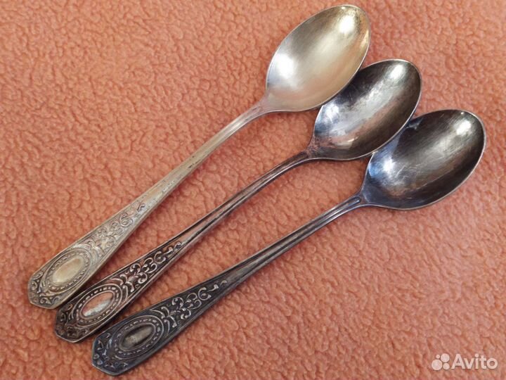 Мельхиор СССР - столовые чайные ложки вилки ножи