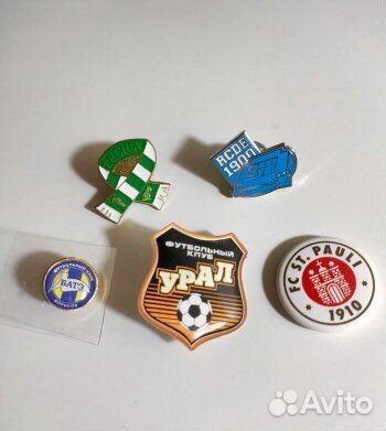 Значки футбольные и спортивные