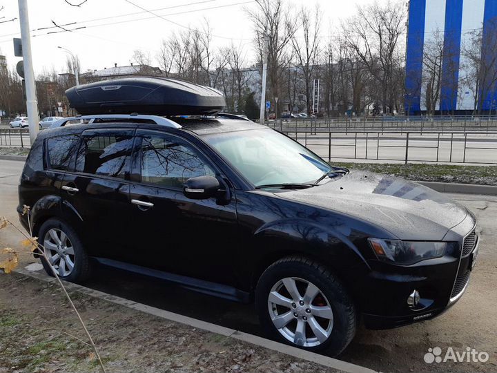 Бокс Broomer 430 черный на Mitsubishi Outlander