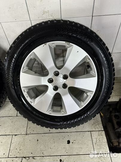 Subaru outback колеса 225 60 r17 nokian