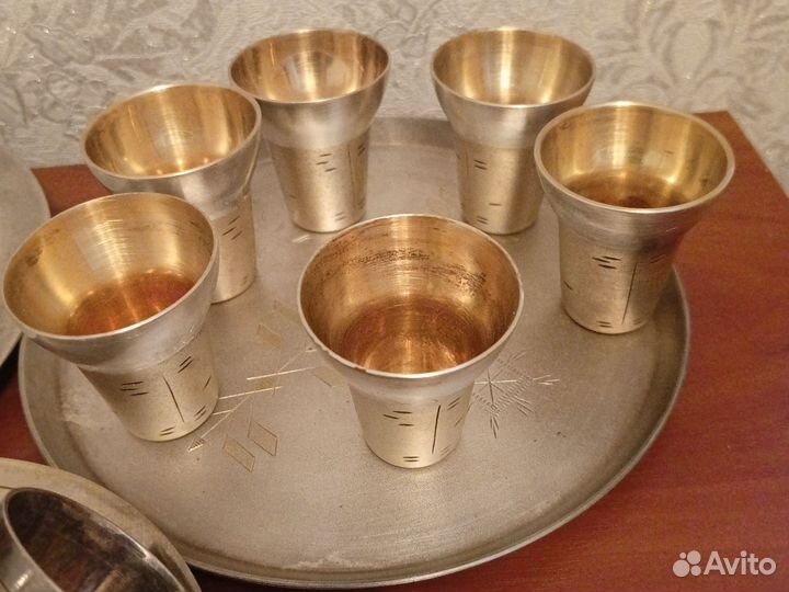 Рюмки мельхиор СССР