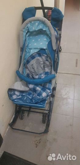 Детские санки коляска