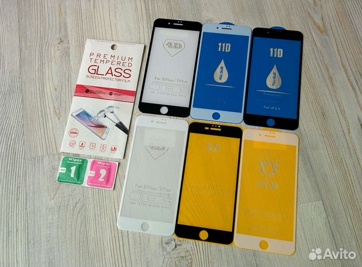 Стекла, пленки и чехлы на iPhone 7 / 8 plus