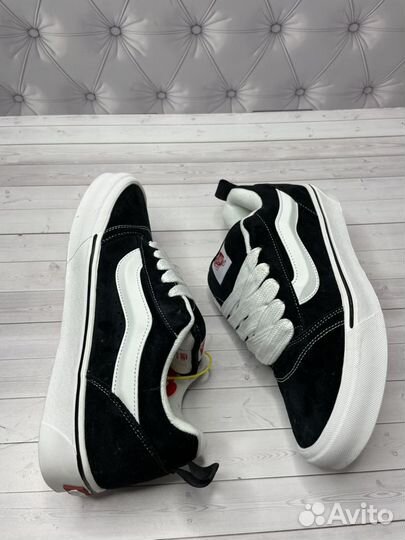 Кроссовки vans knu skool дутыши Зимние