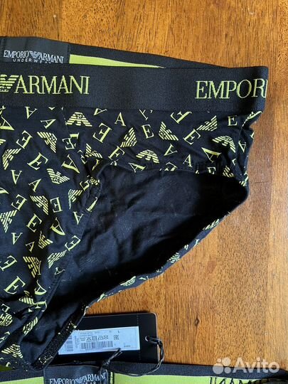 Трусы мужские премиум emporio armani оригинал