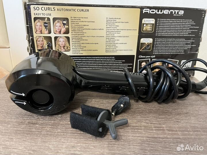 Электрощипцы для волос Rowenta