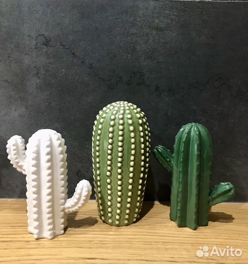 Кактусы керамические