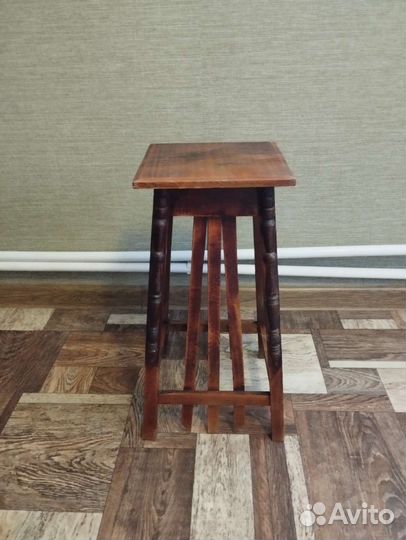 Подставка для цветов напольная деревянная