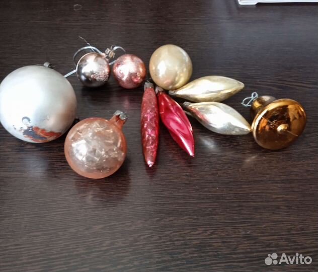 Елочные игрушки СССР