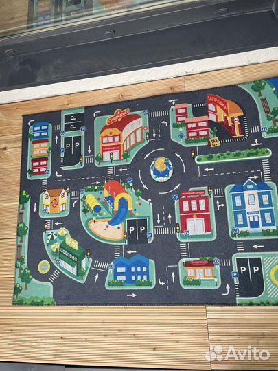 Игровой детский коврик с подсветкой