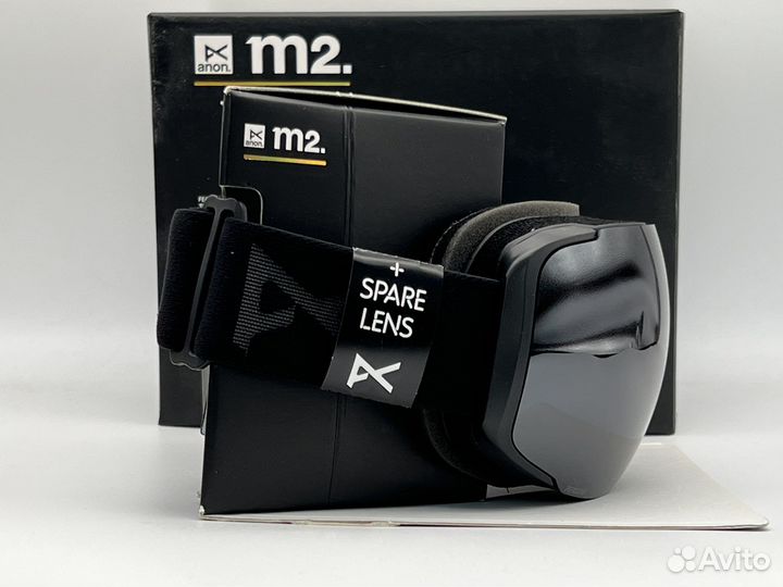 Сноуборд маска Anon M2 Onyx + Violet