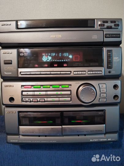 Музыкальный центр aiwa Z-VR750 колонки s70