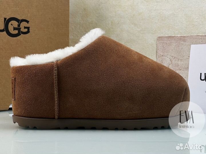 Ugg женские на платформе Pumped Slide Chestnut