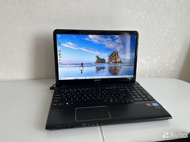 Ноутбук Sony vaio i7 512gb 8gb озу