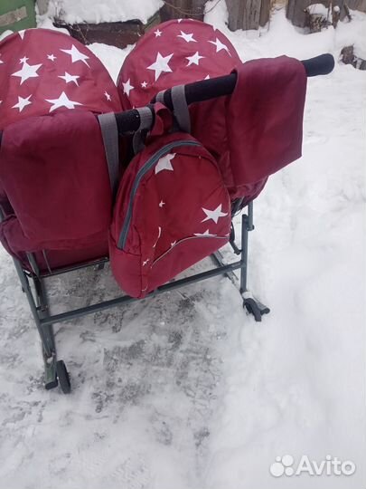 Санки для двойни