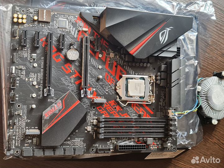 Материнская плата Asus Rog Strix lga 1151 v2 b360