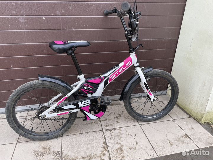 Детский велосипед stels jet 18