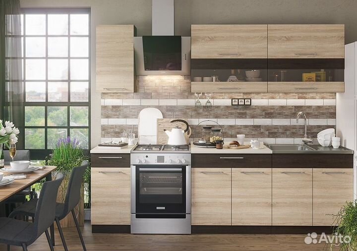 Кухня маша 2,0 м со столешницей