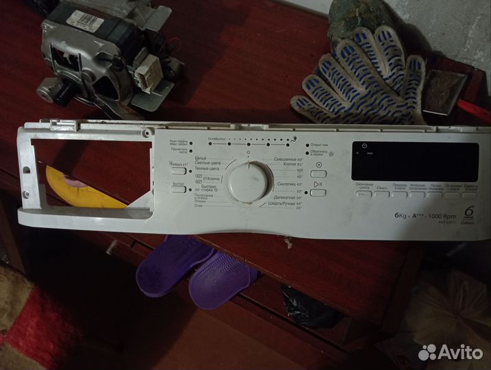 Панель управления стиральной машинкой whirlpool