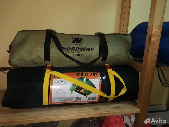 Походная палатка Tramp Scout двухместная (прокат)