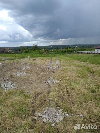 Железобетонные жб сваи / Фундамент за 1 день