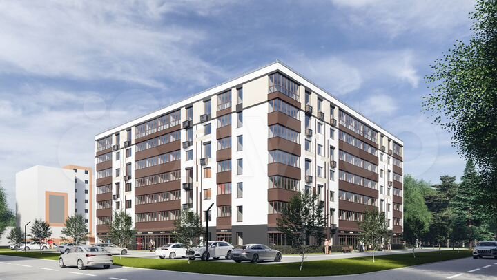 Квартира-студия, 40 м², 5/7 эт.