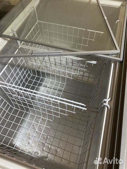 Морозильный ларь со стеклом бу