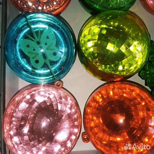 Ёлочные игрушки, шары СССР