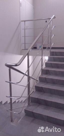 Ограждения, перила лестниц из нержавейки