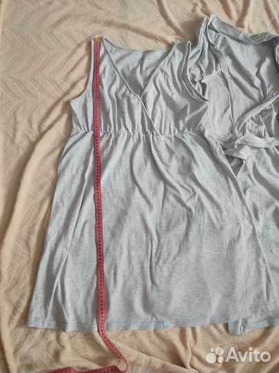 Халат и сорочка для беременных в роддом 48 50