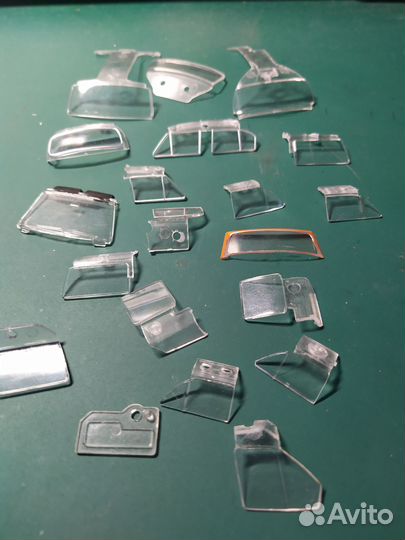 Запчасти раф,и де Гастини 1/43 стекла и сиденья