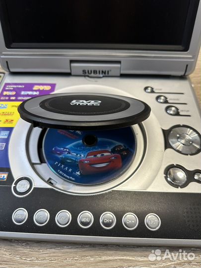 TV+DVD портативный