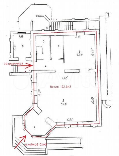 Торговая площадь, 102.9 м²