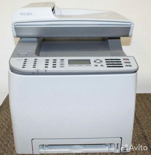 Мфу лазерный Ricoh Aficio sp c240sf цветн.,А4