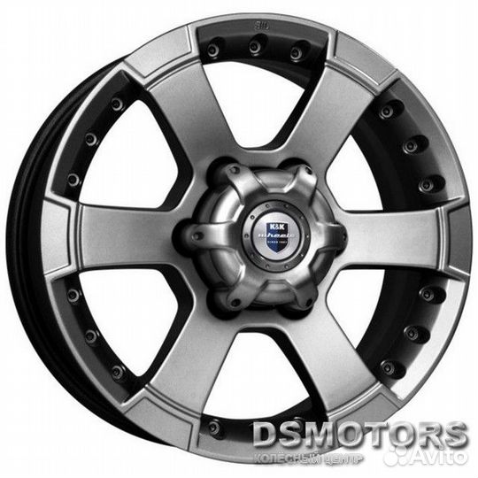 Диски М56 7.0/16 6x139.7 ET38 d67.1 дарк платинум