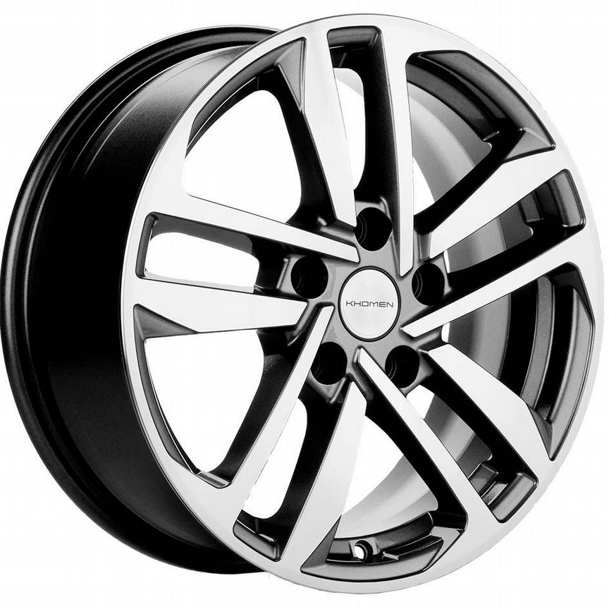 Диски Khomen KHW1612 6.5x16 5x114.3 ET47 D66.1 Gray-FP