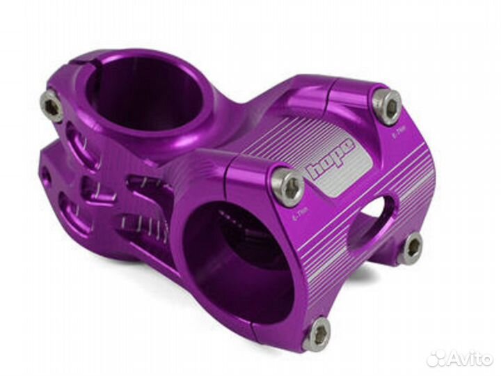Вынос алюминиевый hope AM/Freeride 50 мм, фиолет