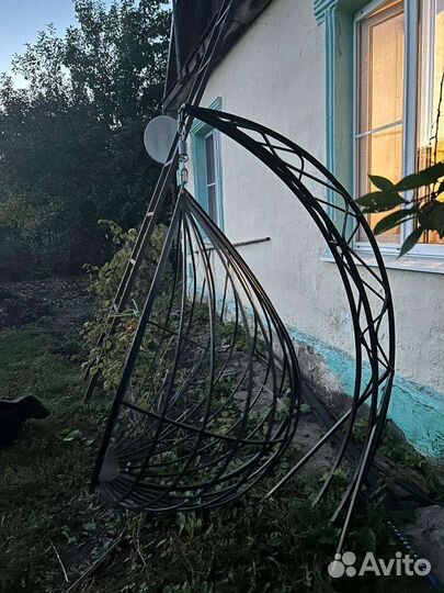 Садовые качели кокон