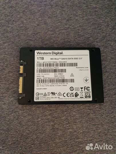 SSD 1000 гб 2.5