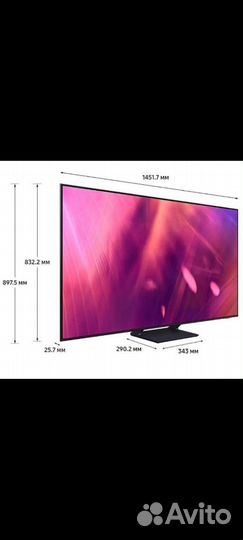 Телевизор Crystal UHD 4K 2022 samsung