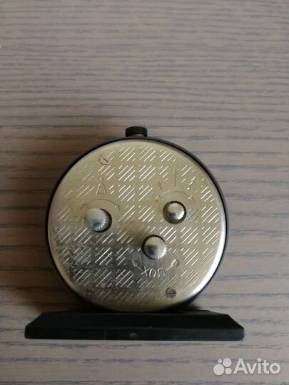 Мини часы-будильник Ракета винтаж СССР