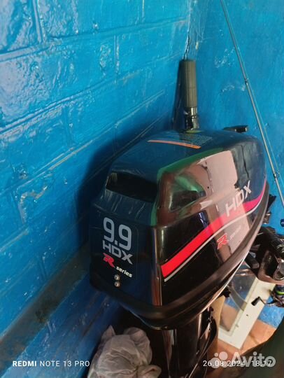 Продам лодку с мотором 9.9