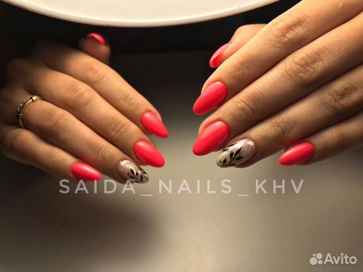 Маникюр,покрытие гель лаком