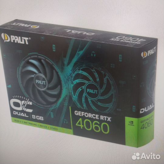 Видеокарта RTX 4060 dual OC