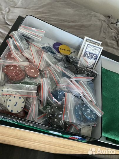 Покерный набор 500 фишек