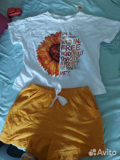 Костюм домашний - футболка и шорты