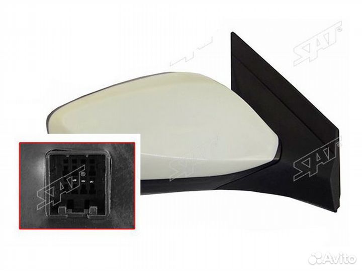 Зеркало hyundai solaris 10-17 комплект 3 конт