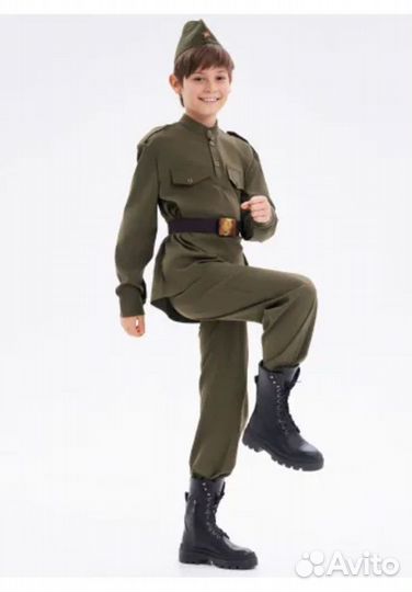 Детский военный солдатский костюм для мальчика Нов